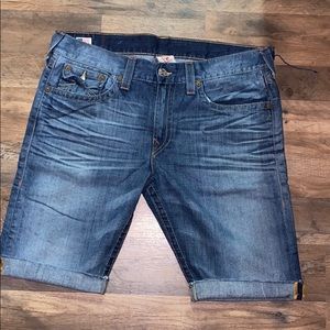 True Religion Jean Shorts